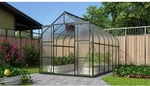 VITAVIA Gew&auml;chshaus, BxHxL: 26,35 x 254,5 x 383 cm - schwarz