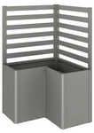 BIOHORT Rankgitter f&uuml;r Hochbeet, 2 St&uuml;ck, f&uuml;r L-Form, BxH: 102 x 91 cm - grau