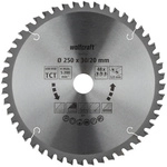 WOLFCRAFT Kapp-und Gehrungss&auml;geblatt, &Oslash;: 250 mm, 48 Z&auml;hne