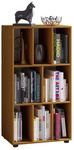 VCM Regal &raquo;Wotino&laquo;, BxHxL: 40 x 114 x 60 cm, Holzwerkstoff - braun
