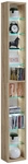 VCM Wandregal &raquo;Rasito&laquo;, BxHxL: 14,4 x 151,6 x 21 cm, Holzwerkstoff - braun