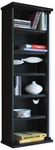 VCM Wandregal &raquo;Loposa&laquo;, BxHxL: 18 x 91,5 x 31 cm, Holzwerkstoff - schwarz