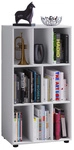 VCM Regal &raquo;Wotino&laquo;, BxHxL: 40 x 114 x 60 cm, Holzwerkstoff - weiss