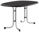 SIEGER Klapptisch &raquo;Boulevard&laquo;, BxHxT: 140 x 72 x 90 cm, Tischplatte: Mecalit-pro -