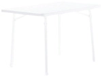 SIEGER Klapptisch, BxHxT: 115 x 72 x 70 cm, Tischplatte: Mecalit-pro - weiss