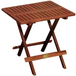 GARDEN PLEASURE Gartentisch &raquo;Los Angeles&laquo;, mit Holz-Tischplatte, BxTxH: 50 x 50 x