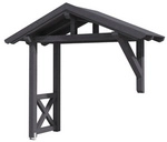 SKANHOLZ Vordach &raquo;Stralsund 3&laquo;, 289 x 116 cm (BxT), nordische Fichte,...