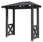 SKANHOLZ Vordach &raquo;Wismar 4&laquo;, 258 x 126 cm (BxT), nordische Fichte,...
