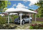 SKANHOLZ Carport &raquo;Taunus&laquo;, BxT: 374 x 656 cm, Firsth&ouml;he: 314 cm, farbbehandelt -