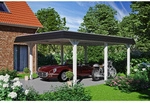 SKANHOLZ Carport &raquo;Wendland&laquo;, BxT: 409 x 628 cm, Firsth&ouml;he: 247 cm, farbbehandelt -