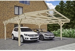 SKANHOLZ Carport &raquo;Westerwald&laquo;, BxT: 570 x 648 cm, Firsth&ouml;he: 314 cm, unbehandelt -