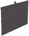 SKANHOLZ R&uuml;ckwand, B x H: 78,5 x 220 cm, Holz, Farbe: schiefergrau