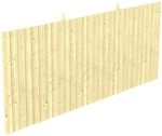 SKANHOLZ R&uuml;ckwand, B x H: 78,5 x 220 cm, Holz, Farbe: natur