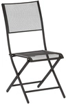 MERXX Klappstuhl &raquo;Samos&laquo;, BxTxH: 57 x 57 x 89 cm, Stahl - grau