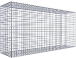 Gabiona Spiralgabione, LxHxT: 200 x 100 x 50 cm - silberfarben