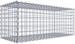 Gabiona Spiralgabione, LxHxT: 100 x 40 x 40 cm - silberfarben