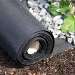 BELLISSA Unkrautvlies, Kunststoff, schwarz, BxL: 0,9 x 10 m