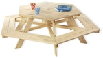 Pinolino Kindersitzgarnitur &raquo;Nicki&laquo;, HxBxL: 50 x 162 x 162 cm, Nadelholz - braun