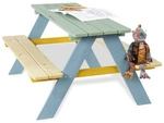 Pinolino Kindersitzgarnitur &raquo;Nicki&laquo;, HxBxL: 50 x 79 x 90 cm, Nadelholz - bunt