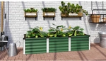 VITAVIA Hochbeet &raquo;In&Out&laquo;, BxHxL: 65 x 40,3 x 185 cm, Zincalume/Aluminium -...