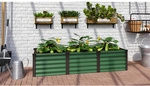 VITAVIA Hochbeet &raquo;In&Out&laquo;, BxHxL: 65 x 40,3 x 185 cm, Zincalume/Aluminium -...