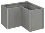 BIOHORT Pflanzbeet &raquo;Belvedere MIDI&laquo;, quarzgrau-metallic, Metall