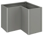 BIOHORT Pflanzbeet &raquo;Belvedere MAXI&laquo;, quarzgrau-metallic, Metall