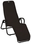 Gartenliege &raquo;Calypso&laquo;, 137x75x107cm, bis 110kg - grau