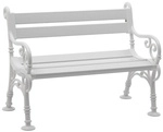 BLOME Bank &raquo;Linderhof&laquo;, 2er, 115 cm - weiss