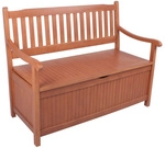 GARDEN PLEASURE Bank &raquo;Houston&laquo;, Holz, 2-Sitzer, BxHxT: 107 x 90 x 59 cm - beige