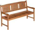 MERXX Gartenbank &raquo;Lima&laquo;, BxTxH: 108 x 58 x 90 cm - braun
