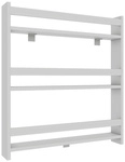 VCM Wandregal &raquo;Kidos&laquo;, BxHxL: 70 x 80 x 10 cm, Holzwerkstoff - weiss