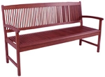 GARDEN PLEASURE Gartenbank &raquo;Stockholm&laquo;, Eukalyptusholz, BxHxT: 157 x 89 x 59 cm -