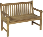 GARDEN PLEASURE Gartenbank &raquo;Solo&laquo;, Holz, BxHxT: 120 x 93 x 63 cm - braun