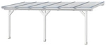 SKANHOLZ Terrassendach &raquo;Bormio&laquo;, 648 x 400 cm (BxT), Leimholz, wei&szlig; - weiss