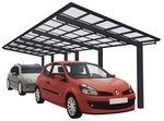 XIMAX Doppelcarport &raquo;Linea&laquo;, Typ 110, Au&szlig;enma&szlig; BxT: 272,6 x 982,6 cm,...