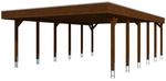 SKANHOLZ Carport &raquo;Friesland&laquo;, BxT: 557 x 860 cm, Firsth&ouml;he: 254 cm,...