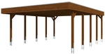 SKANHOLZ Carport &raquo;Friesland&laquo;, BxT: 557 x 708 cm, Firsth&ouml;he: 254 cm,...