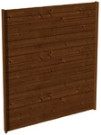 SKANHOLZ Seitenwand, Breite: 141 cm, nussbaum