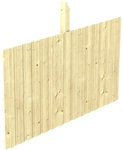 SKANHOLZ R&uuml;ckwand, B x H: 78,5 x 180 cm, Holz, Farbe: natur