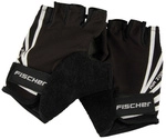 FISCHER Fahrradhandschuhe, Gr. L/XL, Polyester/Polyamid, schwarz