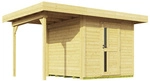 WEKA Gartenhaus &raquo;172&laquo;, Holz, BxT: 430 x 314 cm (Au&szlig;enma&szlig;e inkl. Dach&uuml;berstand) -