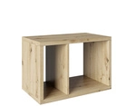 PHOENIX Raumteiler-Regal &raquo;Fortuna&laquo;, BxHxL: 58 x 39,2 x 34 cm, Holz - beige