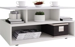 VCM Couchtisch &raquo;Esila&laquo;, BxHxL: 50 x 40 x 80 cm - weiss