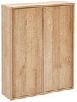 FACKELMANN H&auml;ngeschrank &raquo;FINN&laquo;, Asteiche, 2 T&uuml;ren, BxHxT: 60 x 75 x 20,1 cm -