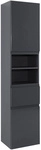 HELD M&Ouml;BEL Seitenschrank &raquo;Cardiff&laquo;, BxHxT: 40 x 180 x 35 cm - grau