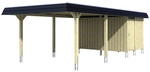 SKANHOLZ Carport &raquo;Wendland&laquo;, BxT: 409 x 870 cm, Firsth&ouml;he: 247 cm, farbbehandelt -