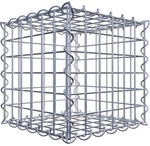 Gabiona Spiralgabione, LxHxT: 30 x 30 x 30 cm - silberfarben