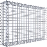 Gabiona Spiralgabione, LxHxT: 100 x 70 x 20 cm - silberfarben