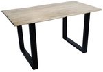 SIT Tisch, HxT: 77 x 85 cm, Holz - schwarz